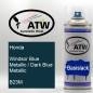 Preview: Honda, Windsor Blue Metallic / Dark Blue Metallic, B23M: 400ml Sprühdose, von ATW Autoteile West.